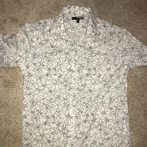 Murano Slim Fit Floral Shirt